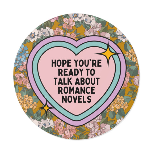 Romance Reader Sticker