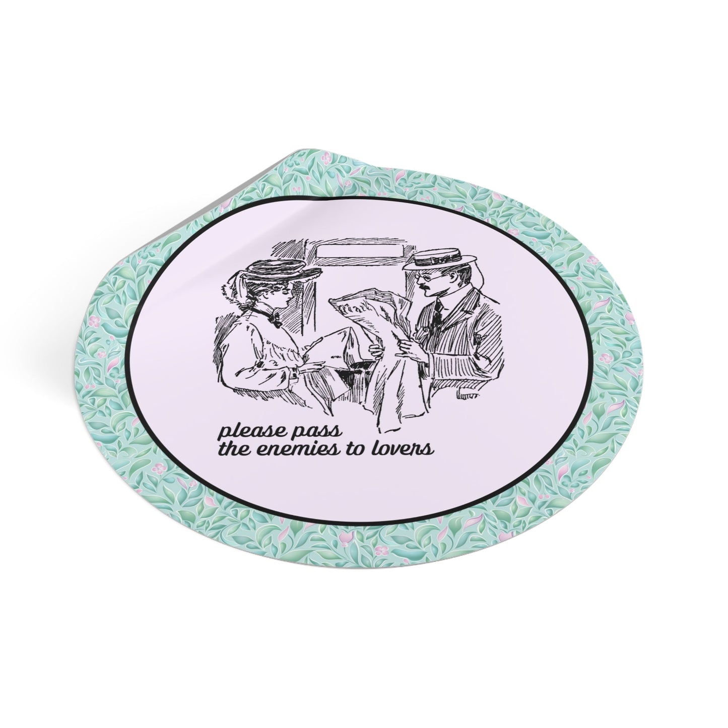 Romance Reader Sticker: Enemies to Lovers