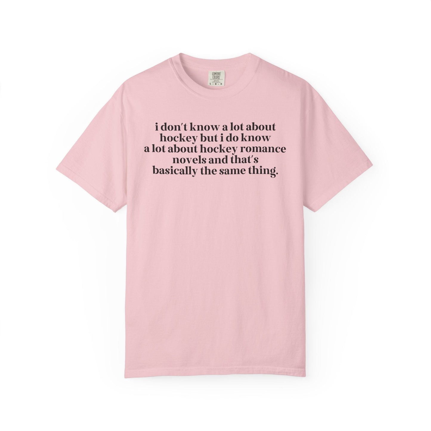 Silly Hockey Romance Reader Tee Shirt