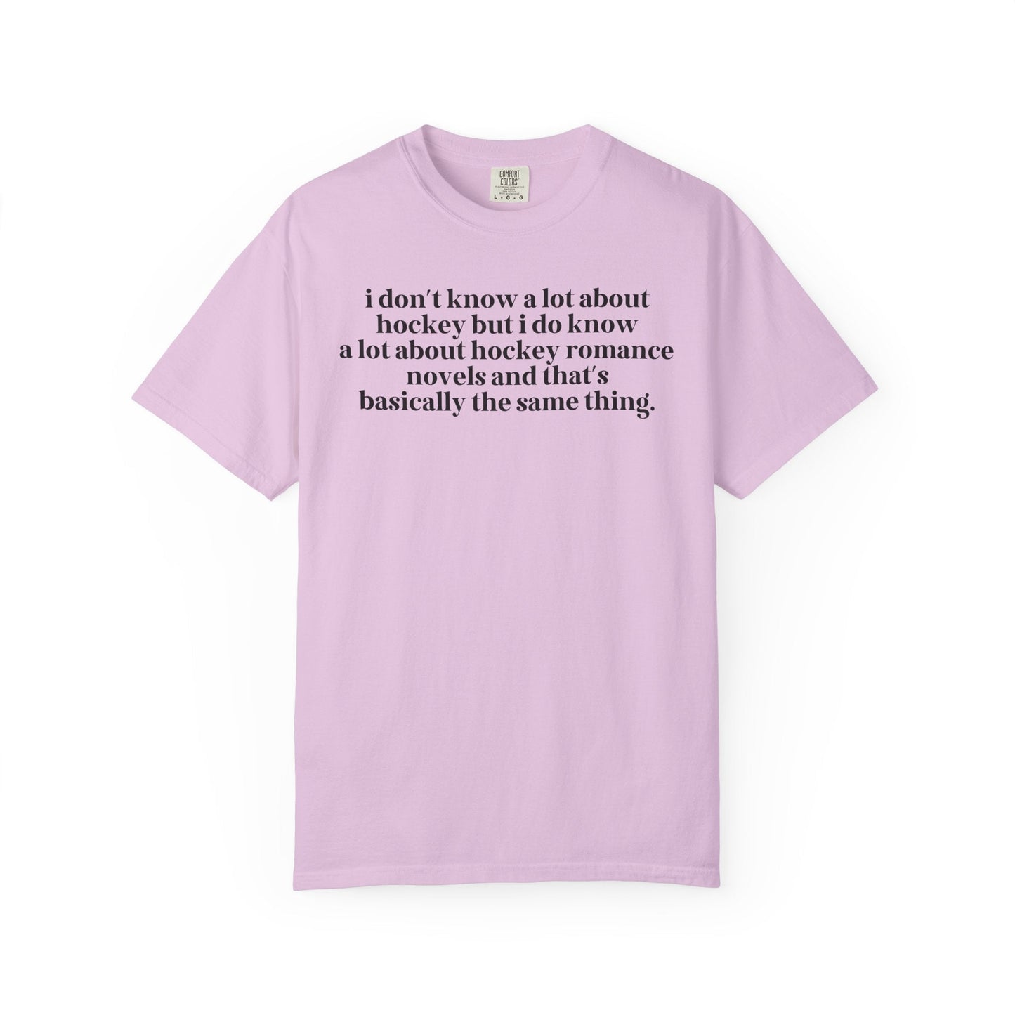 Silly Hockey Romance Reader Tee Shirt