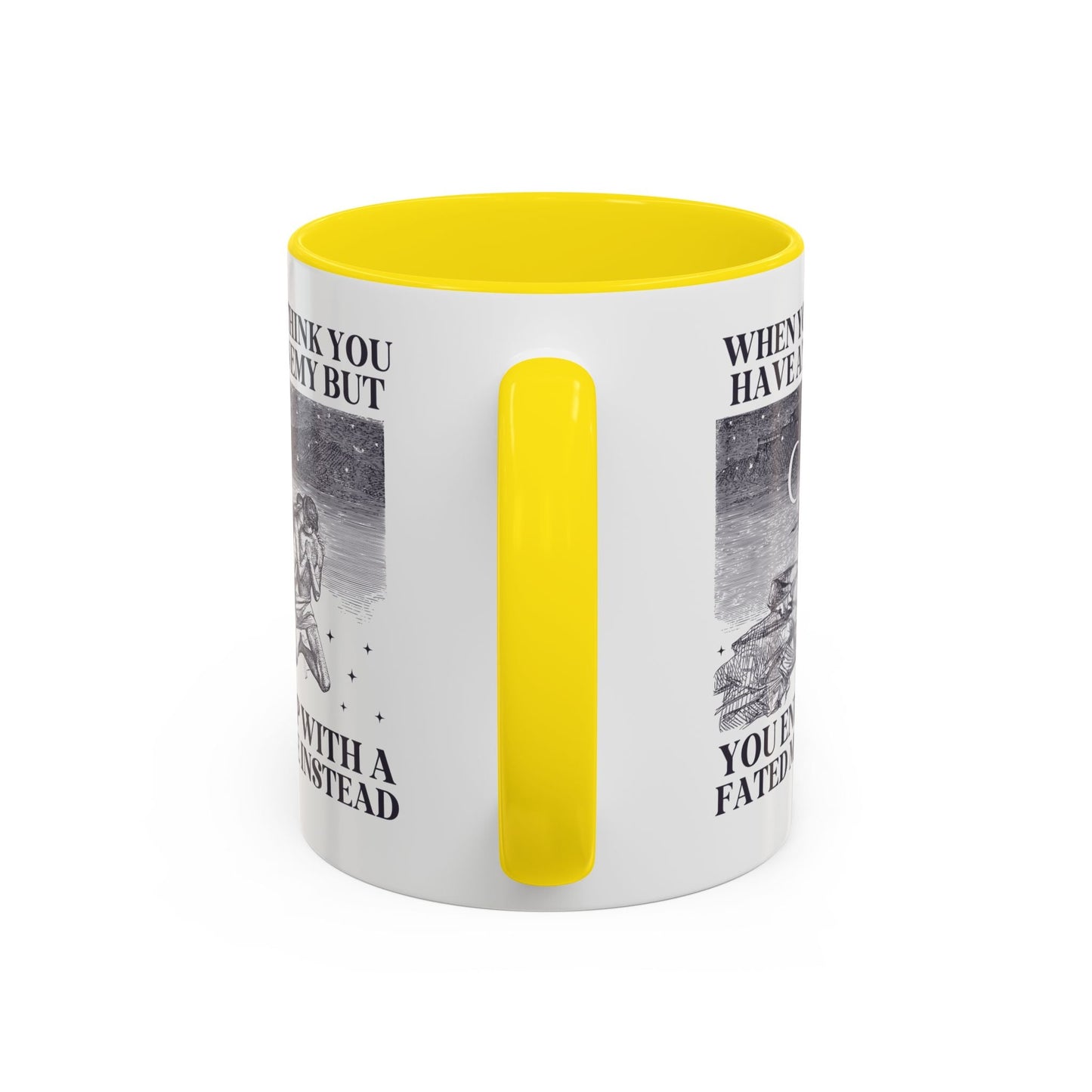 When You Think You Have an Enemy Bookish Coffee Mug